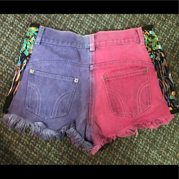 Two Toned Shorts - Picture 2 of 2